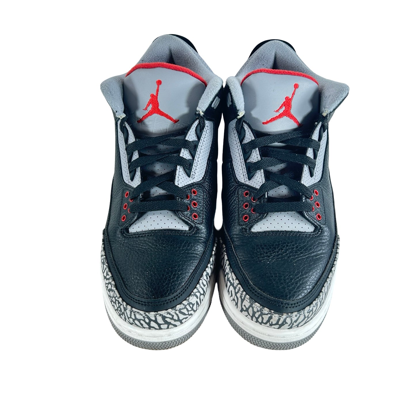 854262 001 Jordan 3 Black Cement 2018 [USED] - 11 M (Used4) (No Box4)