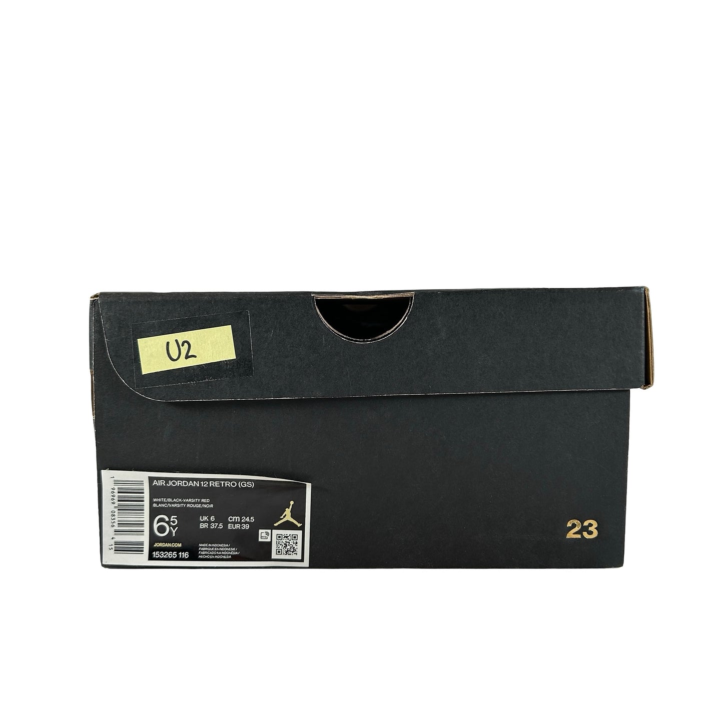 153265 116 Jordan 12 Retro Cherry (2023) (GS) [USED] - 6.5 Y (Used2)