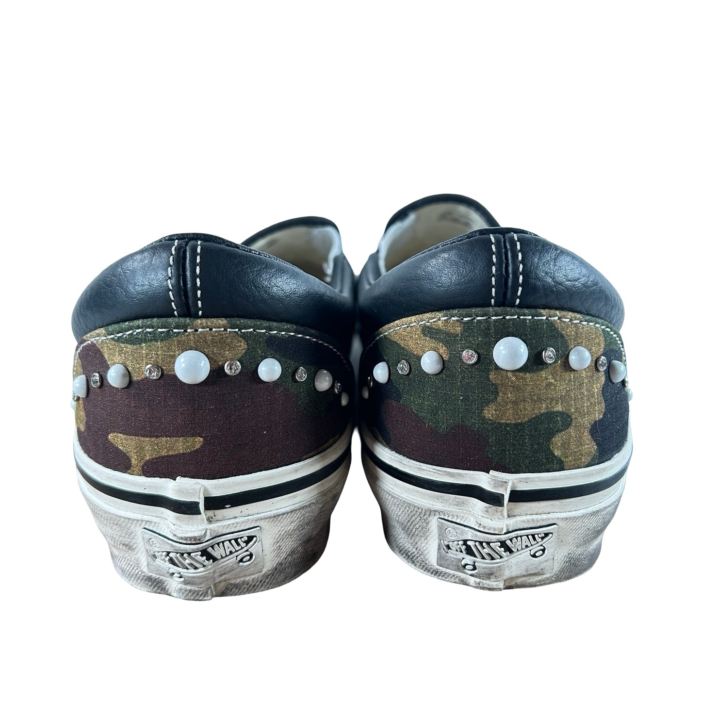 VN000D9PCAK Vans LX Classic Slip-On 98 Pearlized Pack Camo Black [USED] - 11 M (Used2)