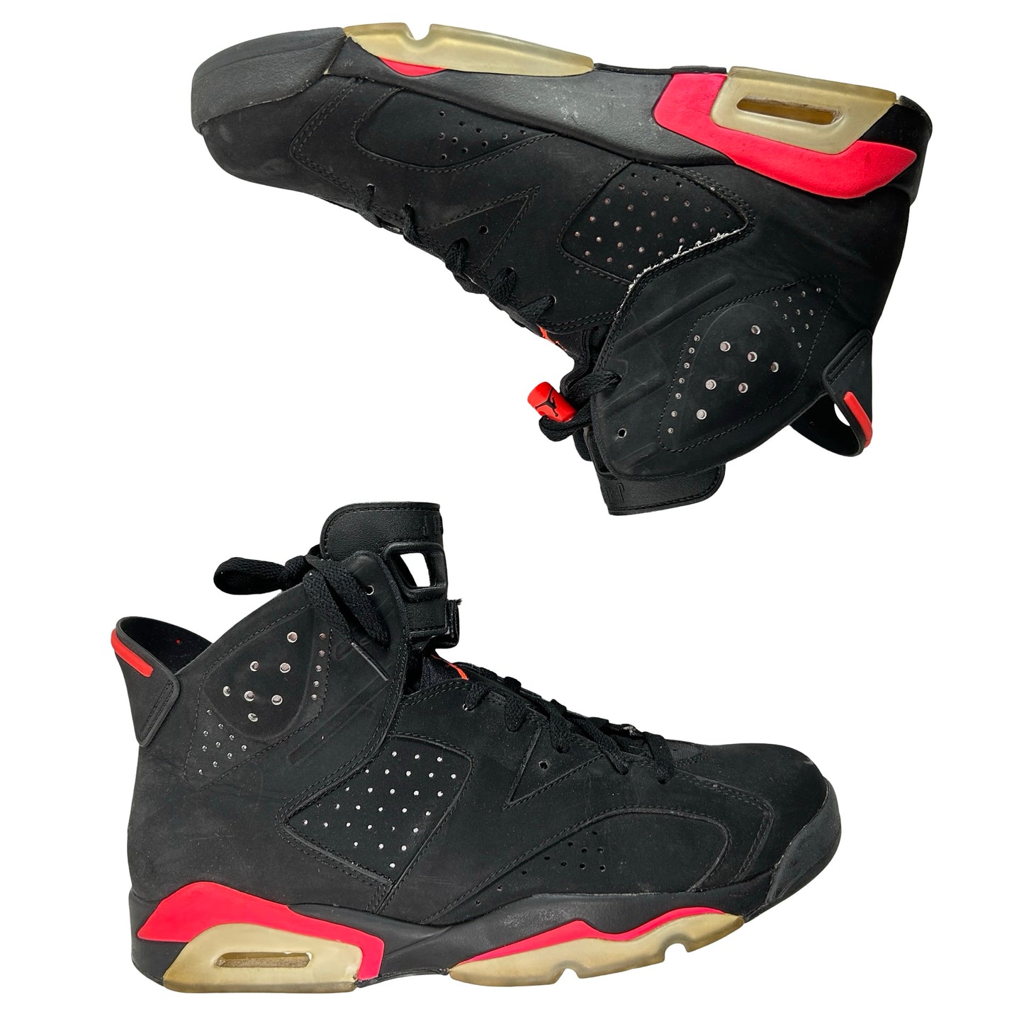 384664 023 Jordan 6 Retro Infrared Black (2014) - 10.5 M (Used)