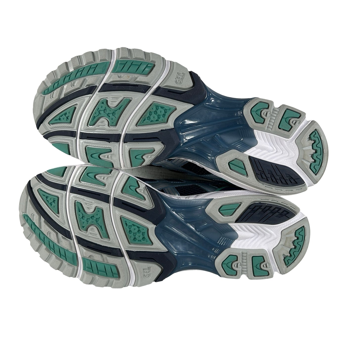 1201A019 402 ASICS Gel-Kayano 14 Midnight Blue Pure Silver Aqua [USED] - 11 M (Used) (Replace Box)