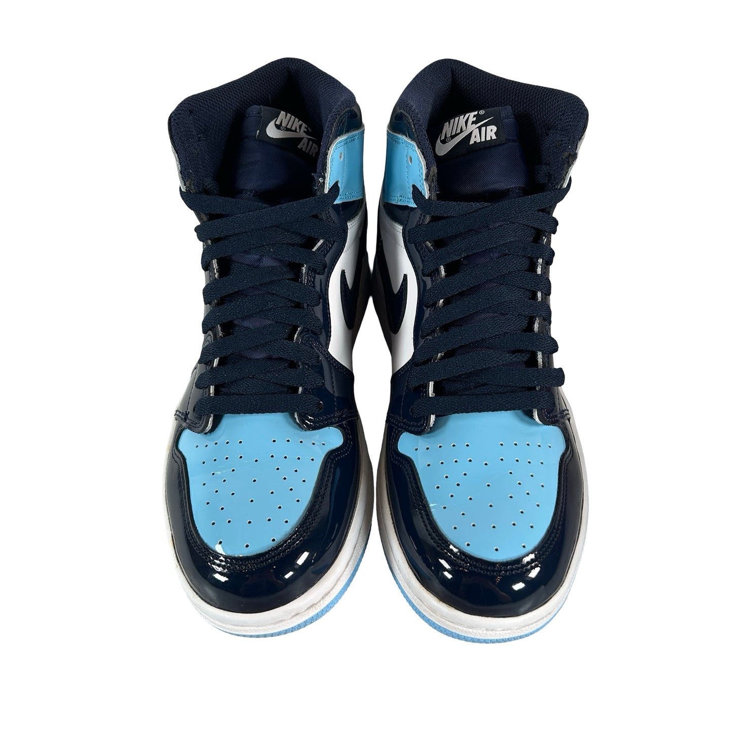 CD0461 401 Jordan 1 Retro High UNC Patent (Women's) [USED] - 8.5 W (Used)