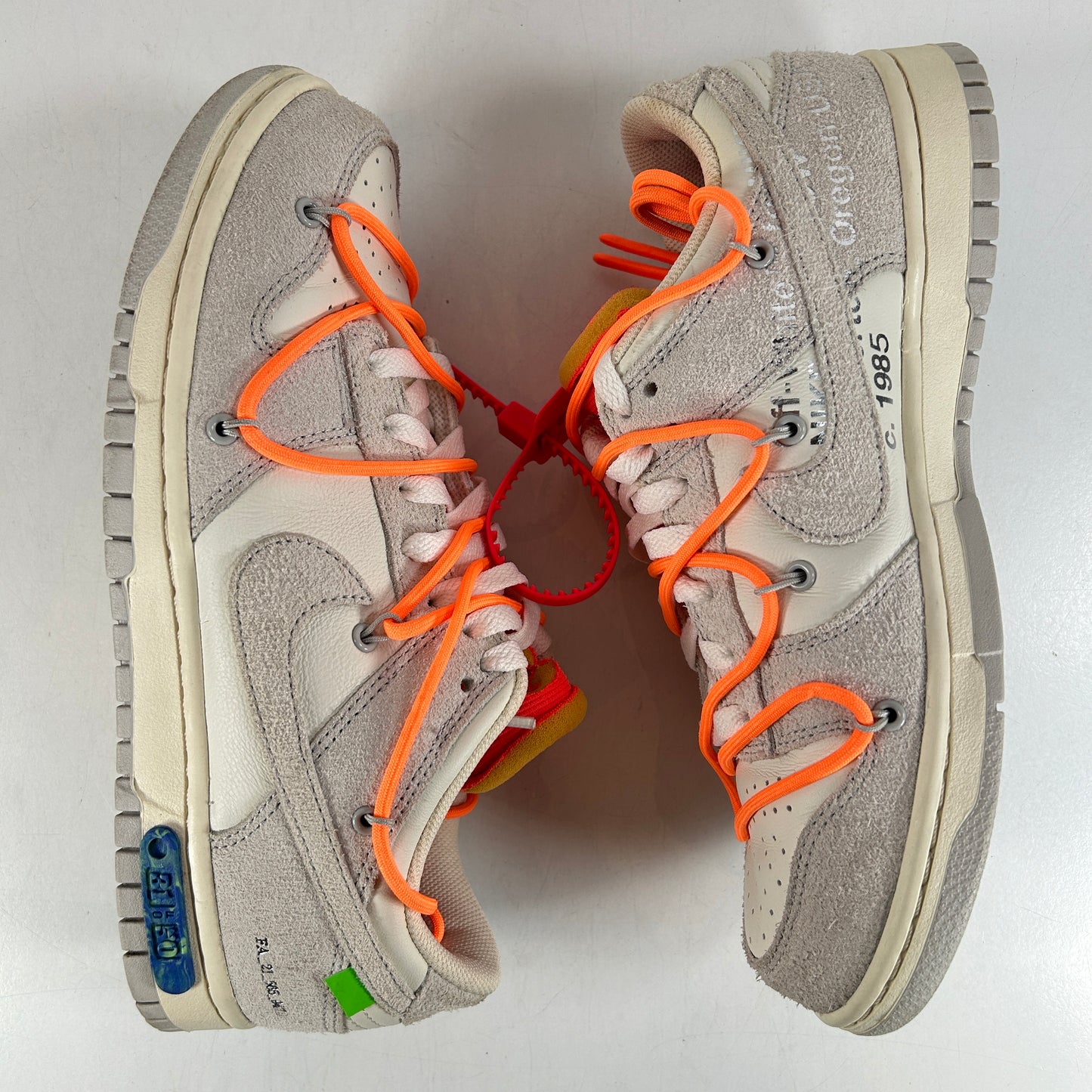 DJ0950 116 Nike Dunk Low Off-White Lot 31 [USED] - 8.5 M (Used)