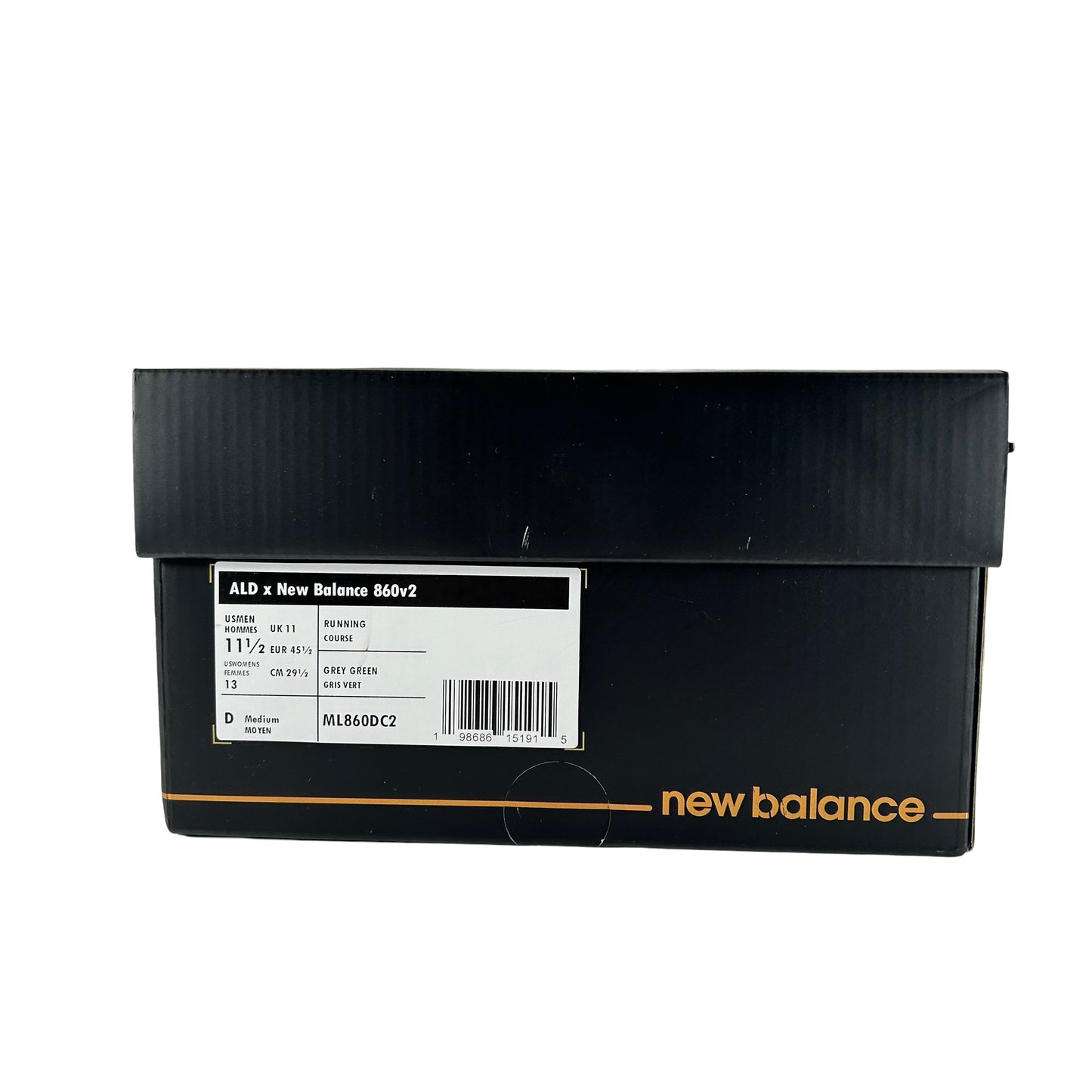 ML860DC2 New Balance 860v2 Aimé Leon Dore Grey Green [USED] - 11.5 M (Used)