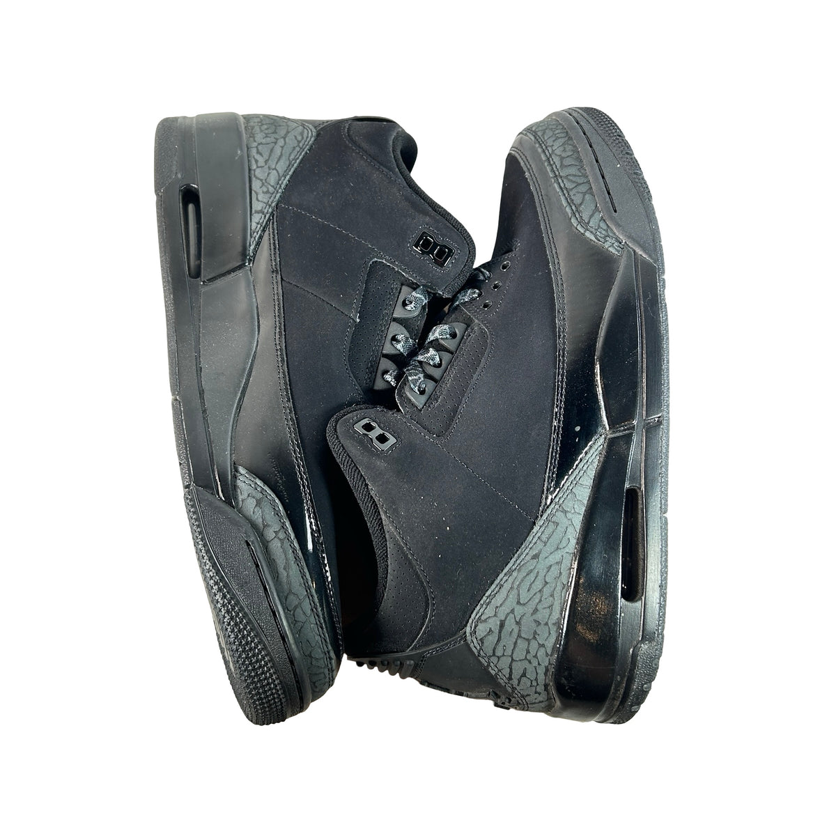 CT8532 001 Jordan 3 Retro Black Cat (2025) [USED] - 10.5 M (Used) (No Box)