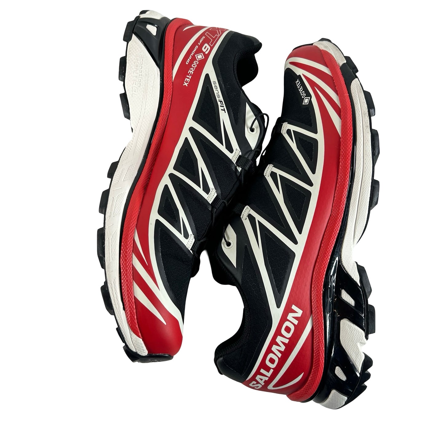 L47974900 Salomon XT-6 Gore-Tex Black Flame Scarlet [USED] - 10.5 M (Used)