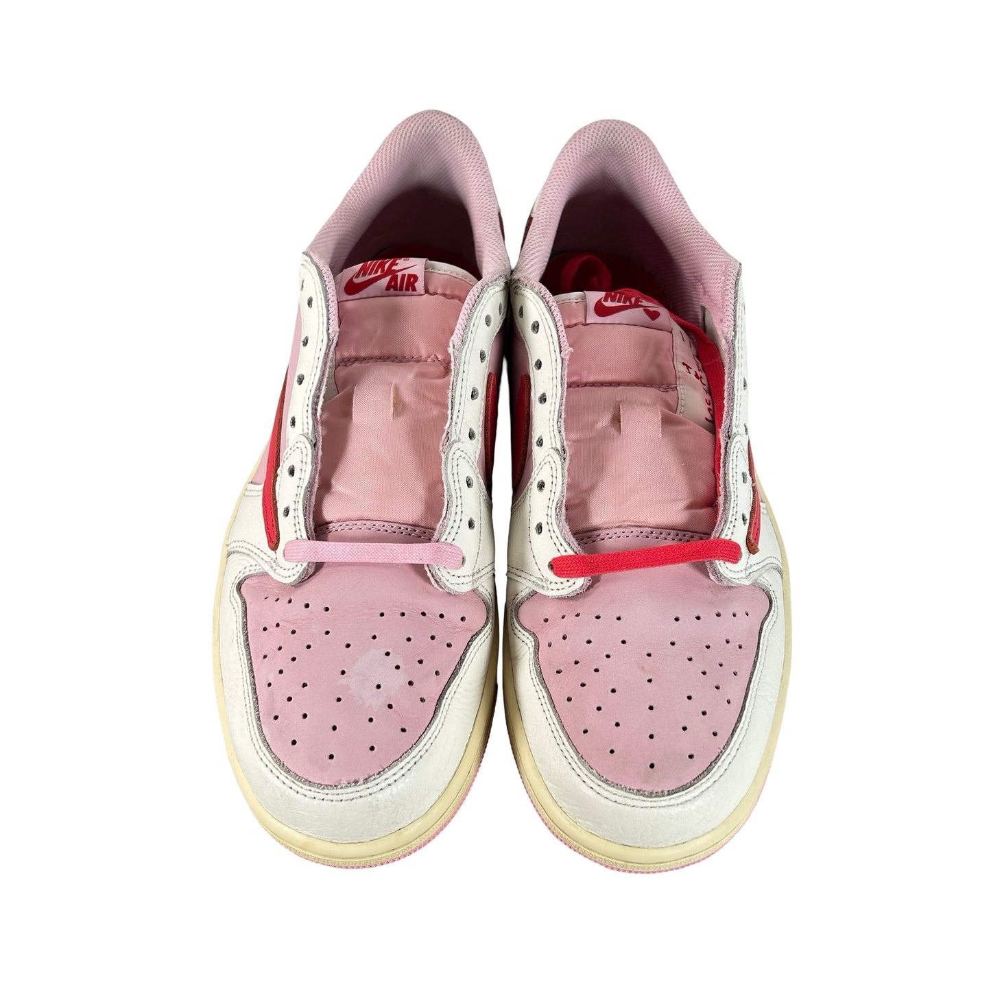 IQ7604 101 Jordan 1 Retro Low OG SP Travis Scott Sail Tropical Pink [USED] - 11 M (Used2)
