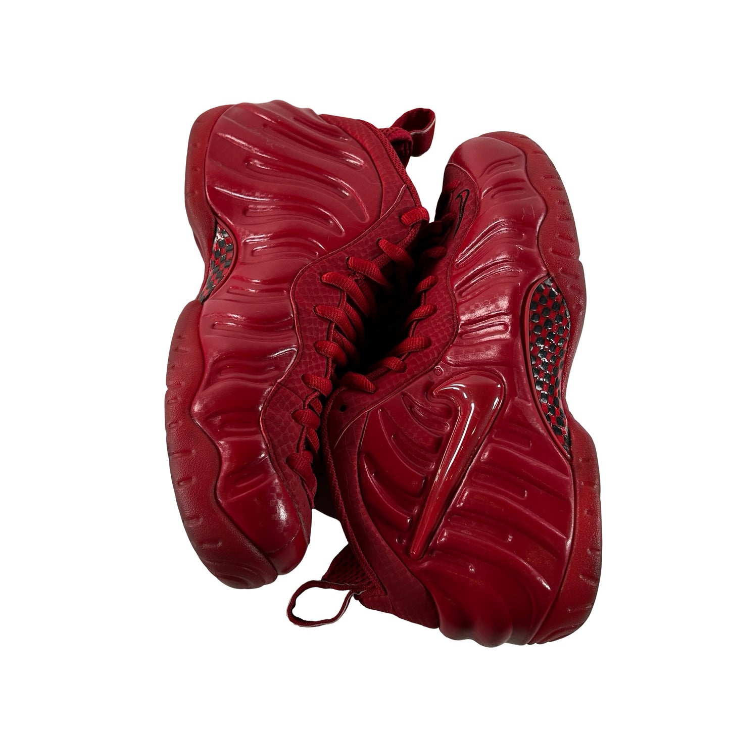 624041 603 Nike Air Foamposite Pro Red October [USED] - 8.5 M (Used2) (No Box2)