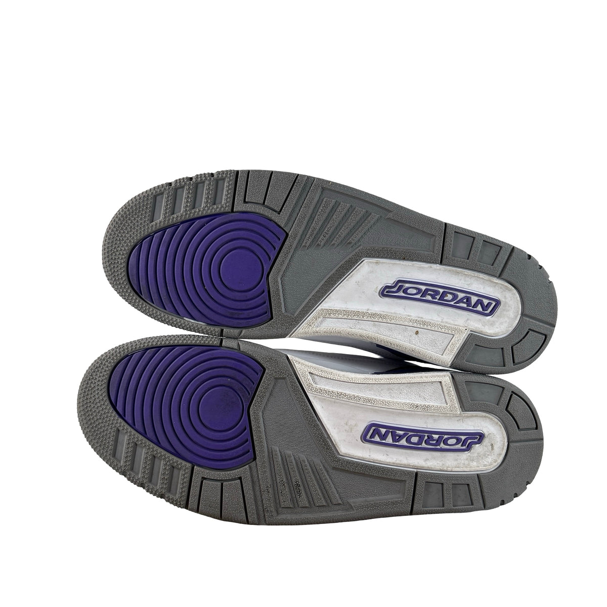 CT8532 105 Jordan 3 Retro Dark Iris [USED] - 10.5 M (Used3)