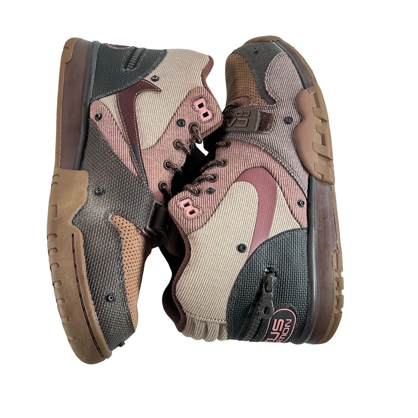 DR7515 200 Nike Air Trainer 1 SP Travis Scott Wheat [USED] - 10 M (Used2)