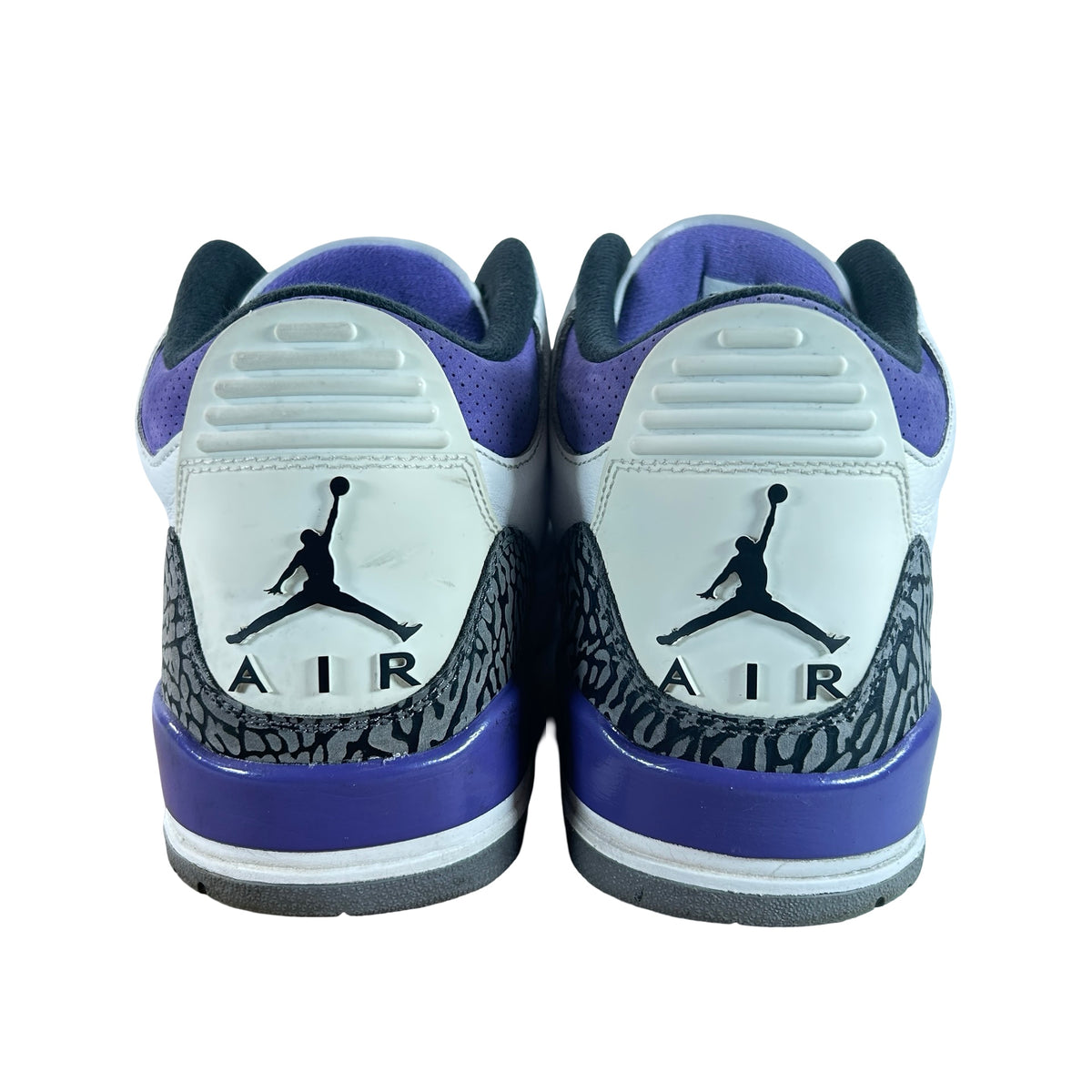 CT8532 105 Jordan 3 Retro Dark Iris [USED] - 12 M (Used) (No Box)