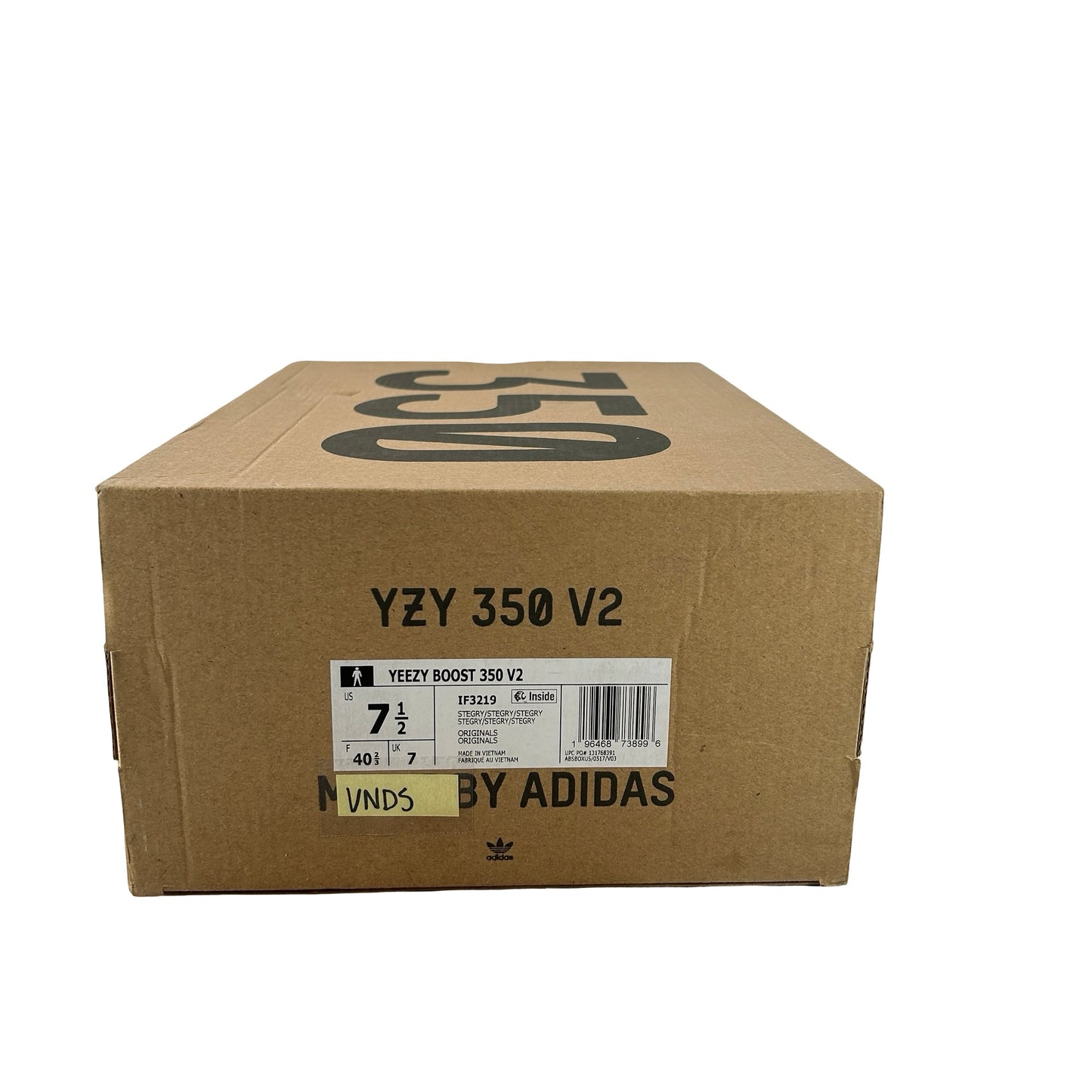 IF3219 adidas Yeezy Boost 350 V2 Steel Grey [USED] - 7.5 M (Used)