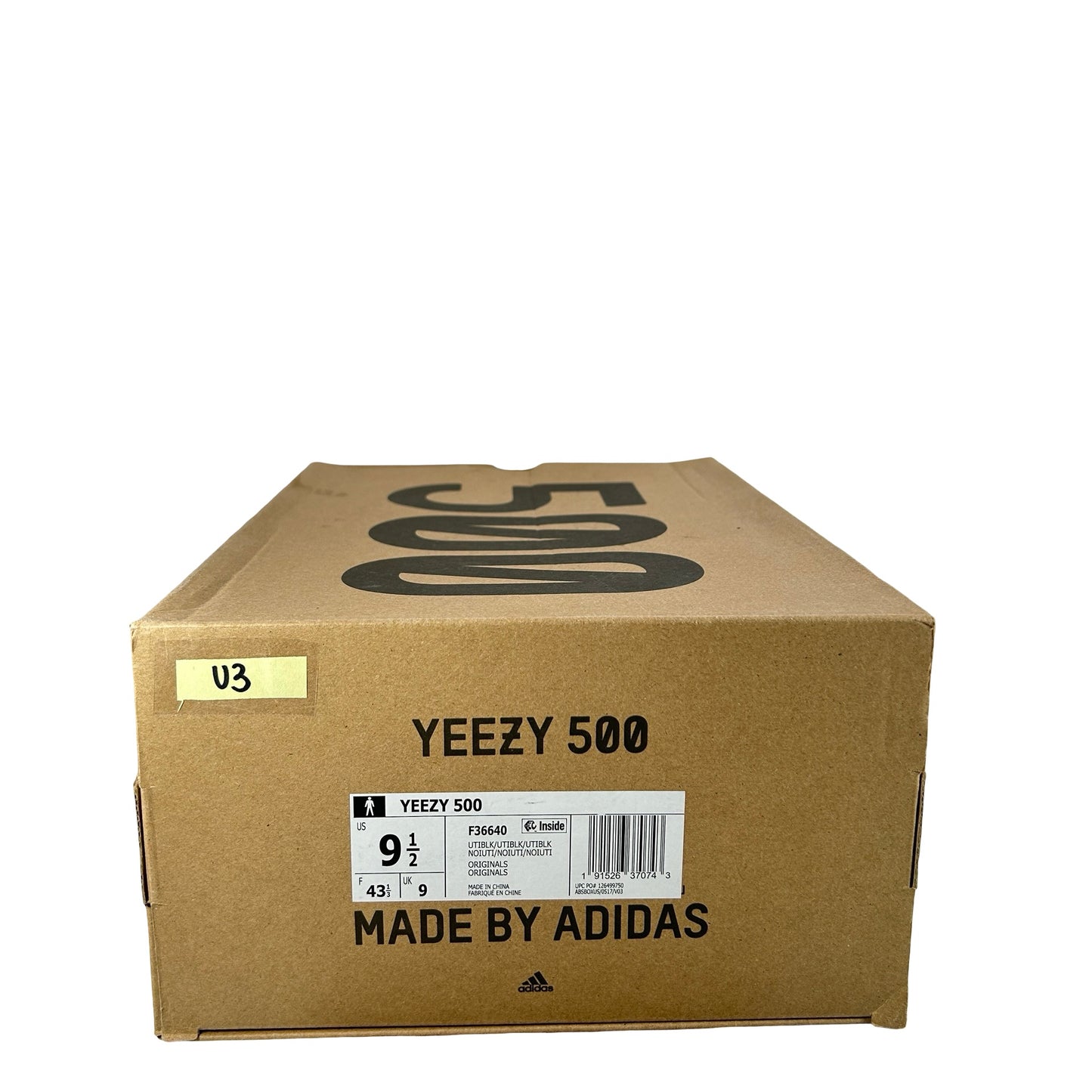 F36640 Adidas Yeezy 500 Utility Black [USED] - 9.5 M (Used3)