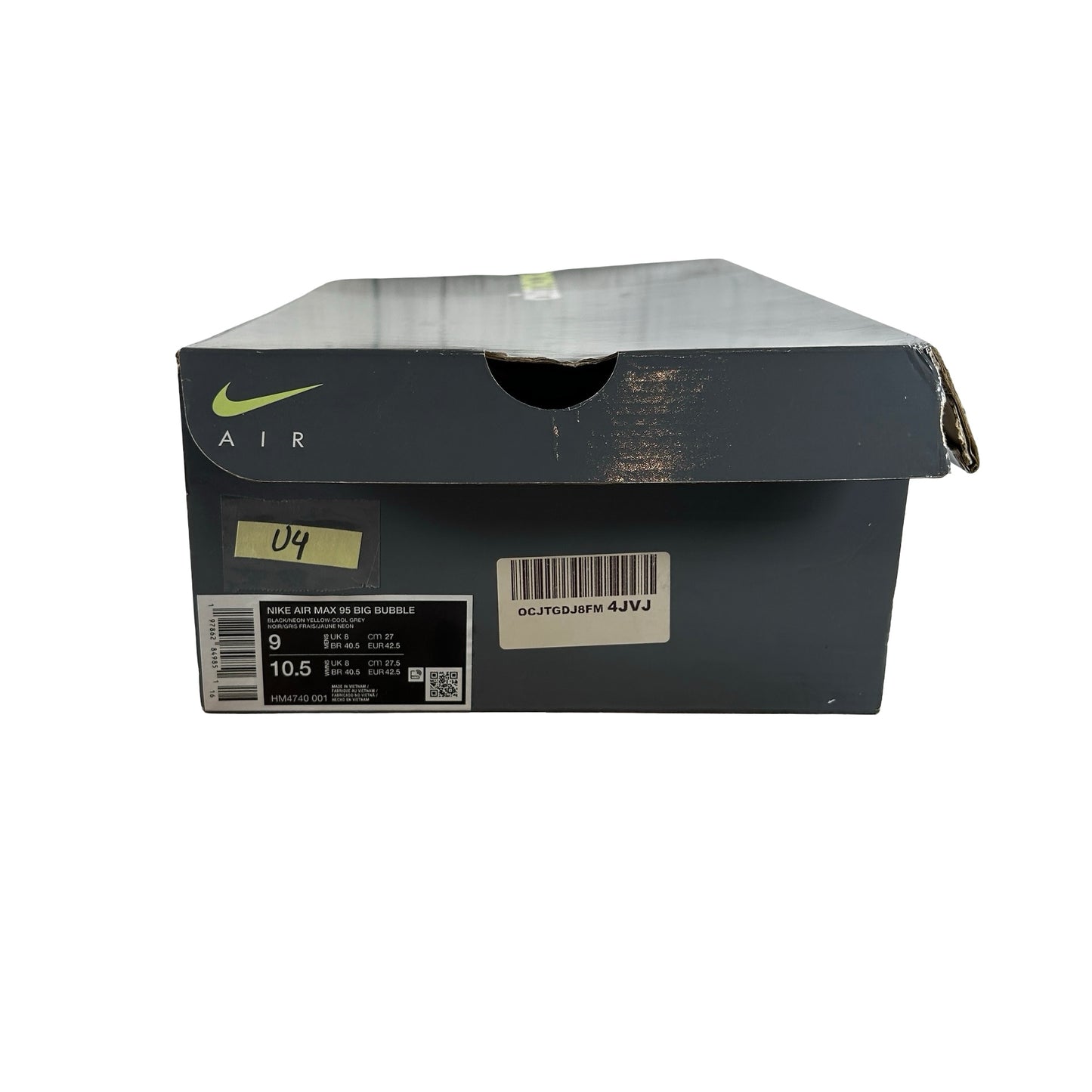 HM4740 001 Nike Air Max 95 OG Big Bubble Neon (2025) [USED] - 9 M (Used4)