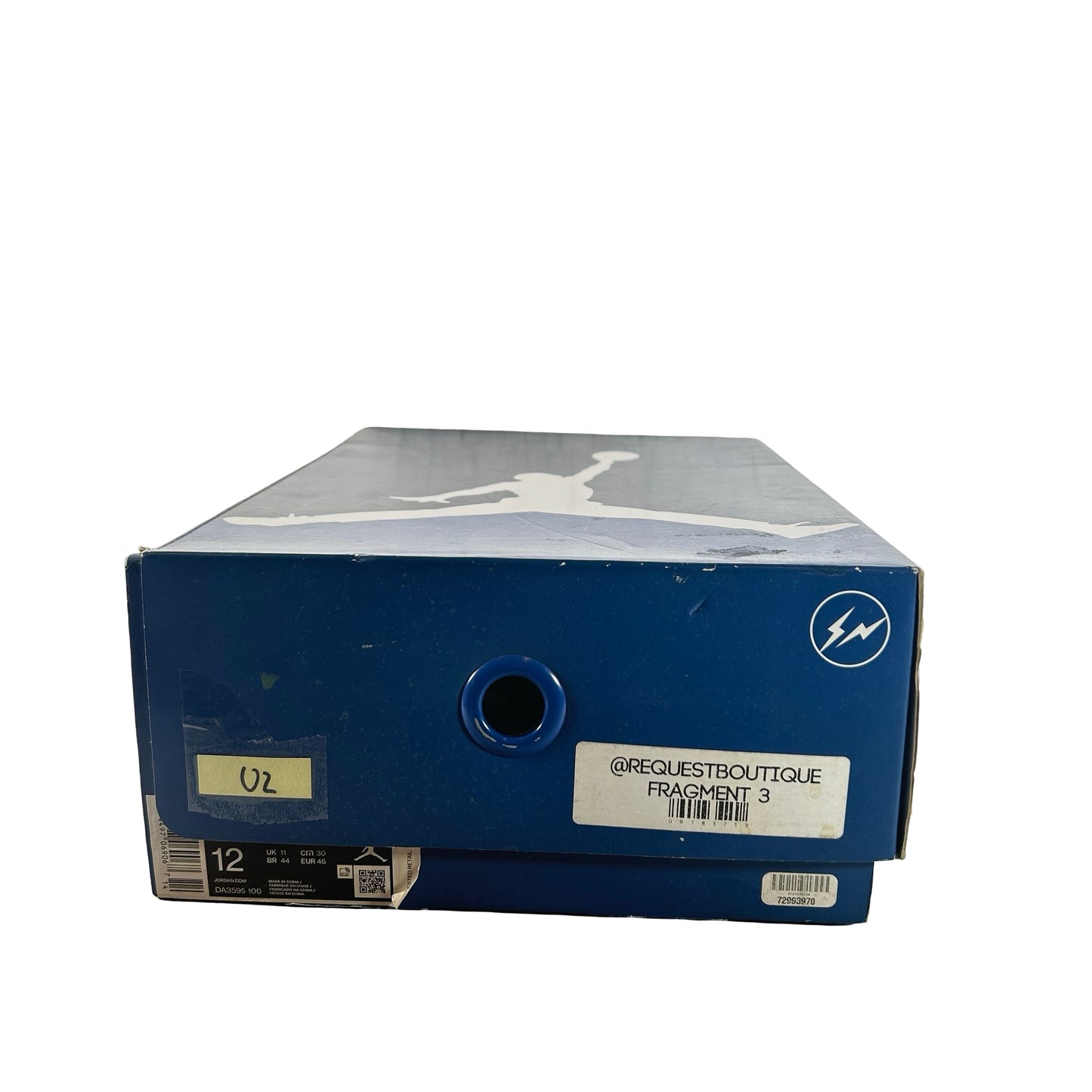 DA3595 100 Jordan 3 Retro Fragment [USED] - 12 M (Used2)