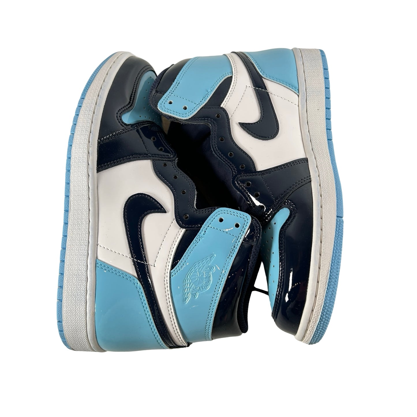 CD0461 401 Jordan 1 Retro High UNC Patent (Women's) [CONDITIONAL] - 8 W (Lightly Stained Midsole)