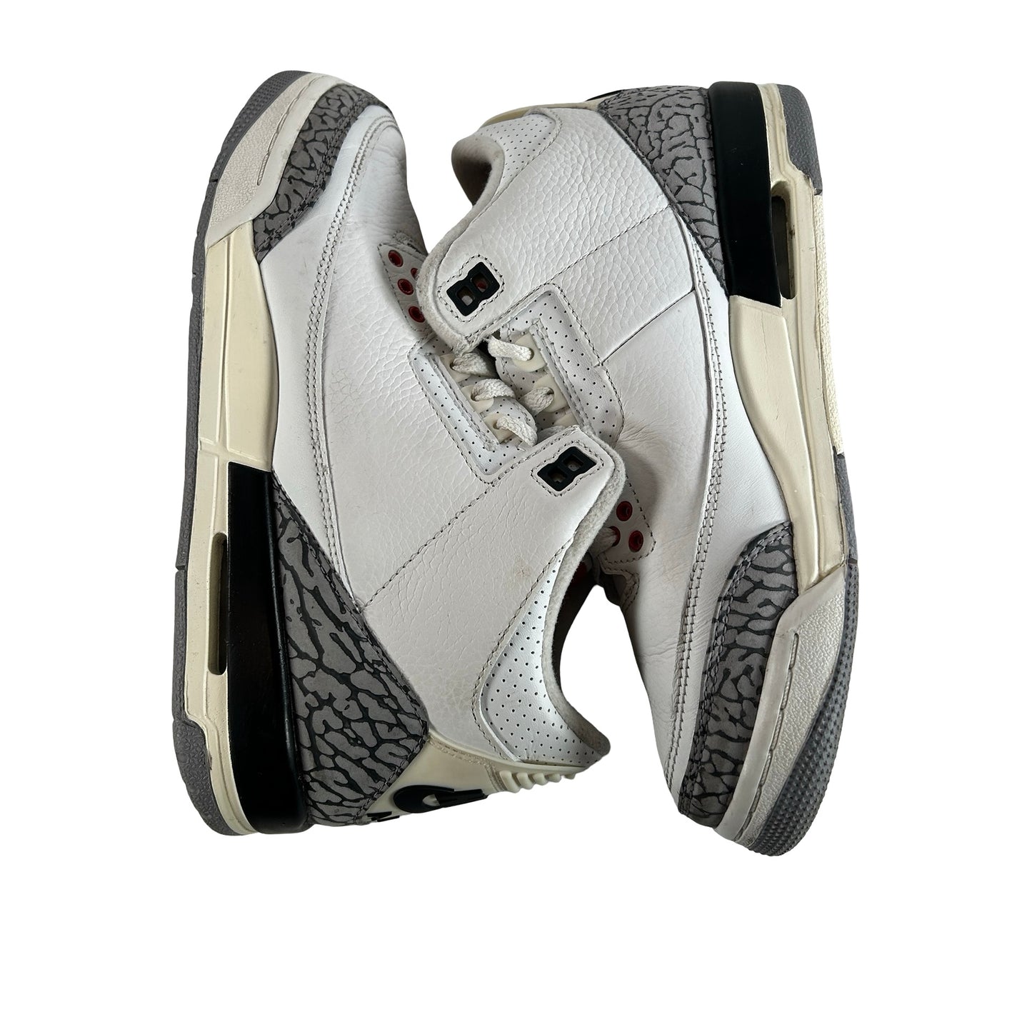 DM0967 100 Jordan 3 Retro White Cement Reimagined (GS) [USED] - 7 Y (Used11)