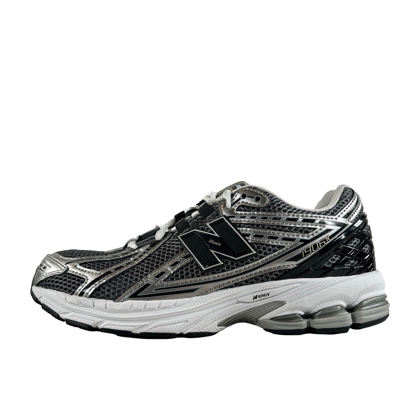 GC1906CG New Balance 1906R Silver Metalic Black (GS) [USED] - 7 Y (Used)