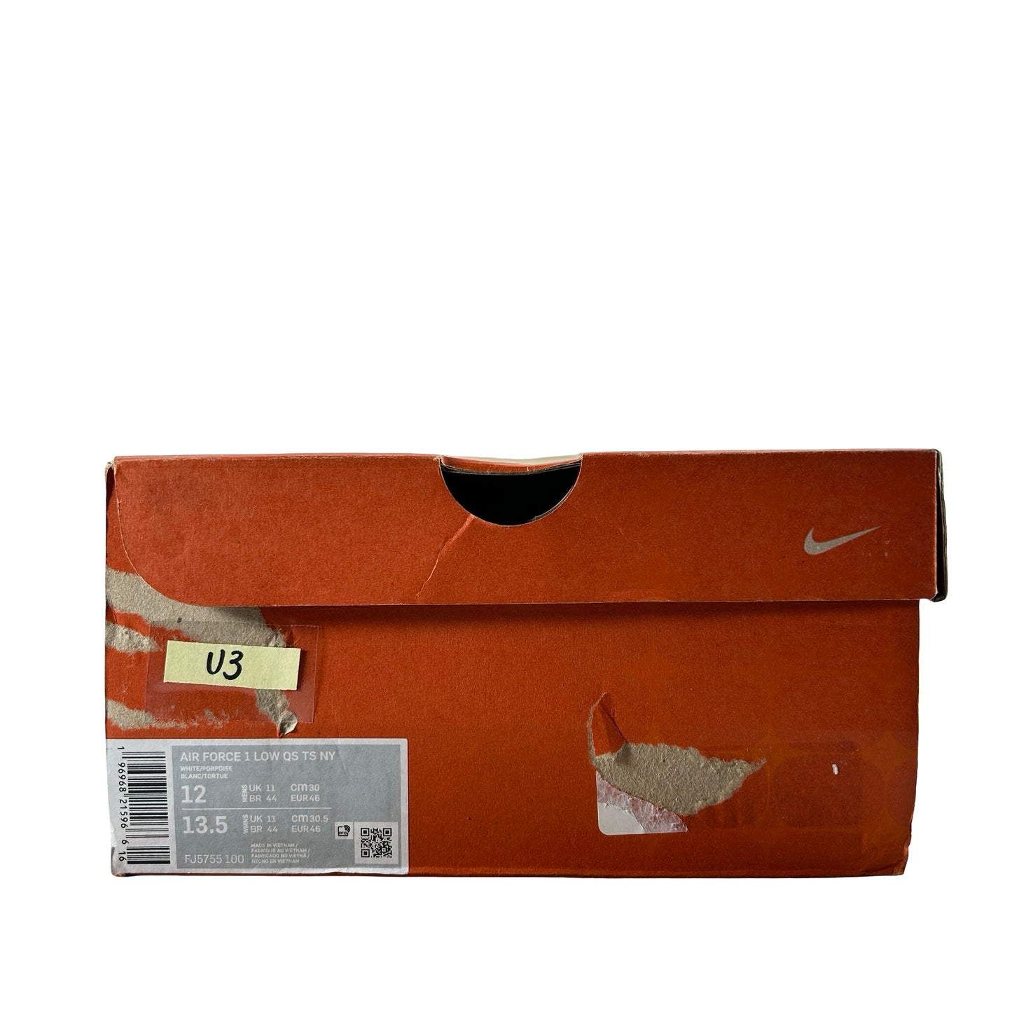 FJ5755 100 Nike Air Force 1 Low QS Terror Squad Porpoise [USED] - 12 M (Used3)