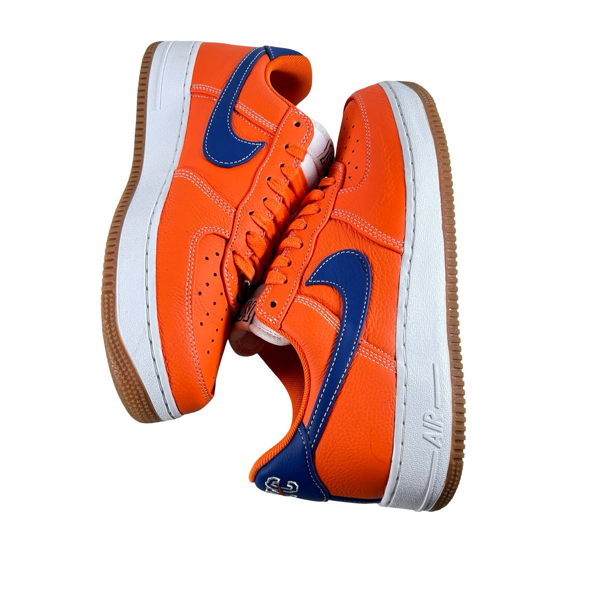 IV2705 819 Nike Air Force 1 Low Retro Premium NYC Knicks [USED] - 9.5 M (Used)