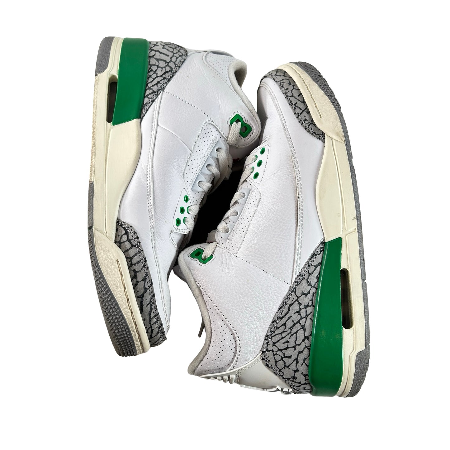CK9246 136 Jordan 3 Retro Lucky Green (W) [USED] - 9.5 W (Used2)