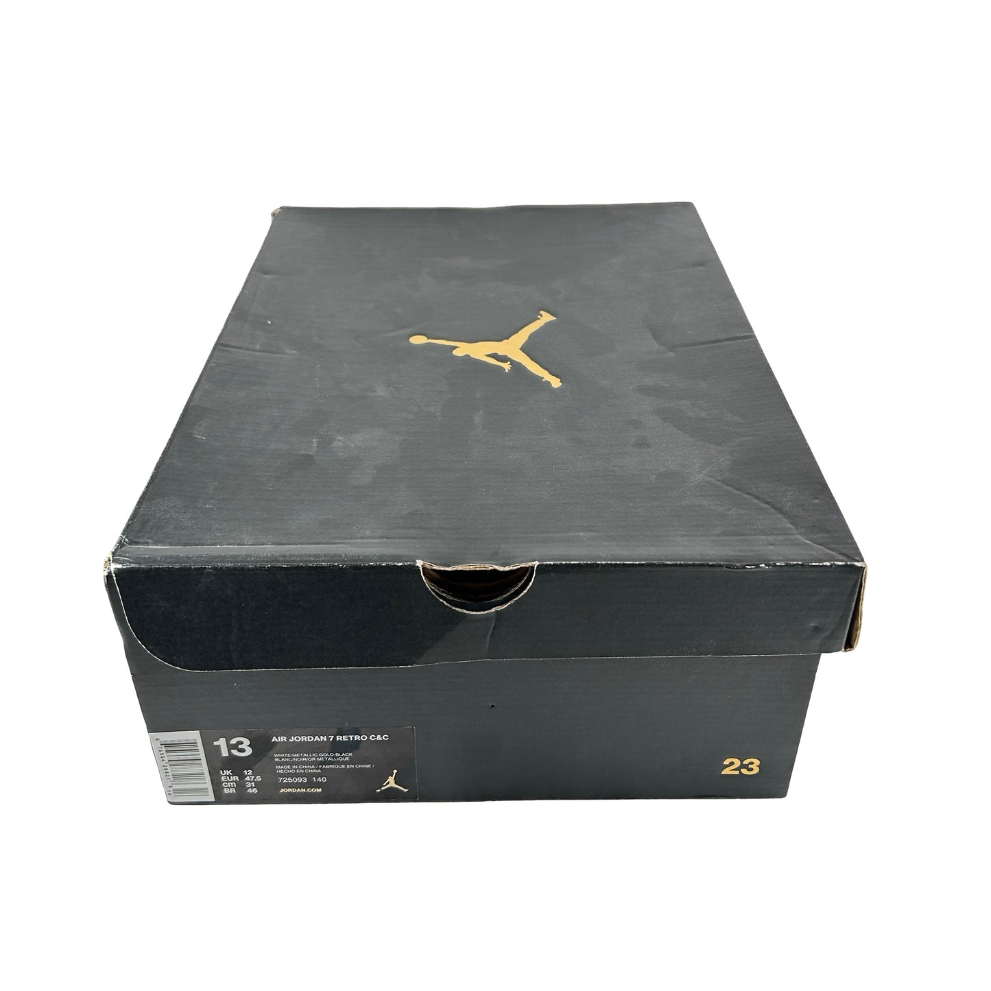 725093 140 Jordan 7 Retro Championship Pack Champagne [USED] - 13 M (Used)