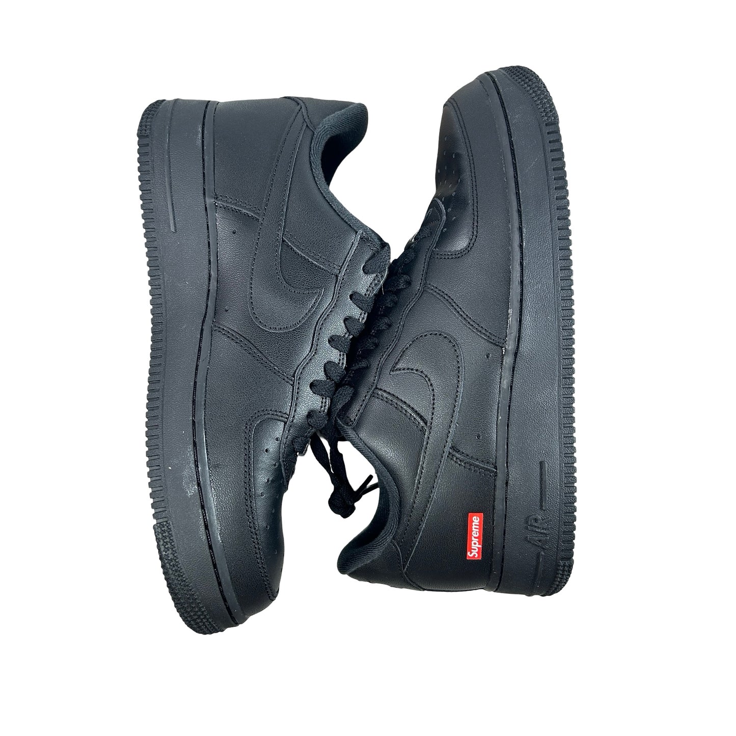 CU9225 001 Air Force 1 Low Supreme Black [USED] - 9 M (Used6)