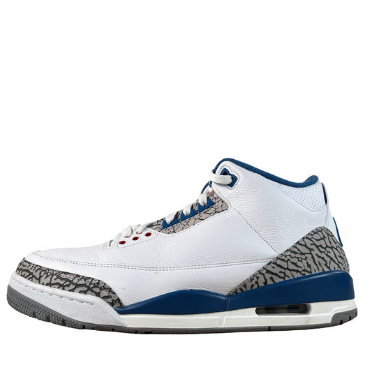 IF4396 104 Air Jordan 3 Retro True Blue (2026) [USED] - 11 M (Used) (No Box)