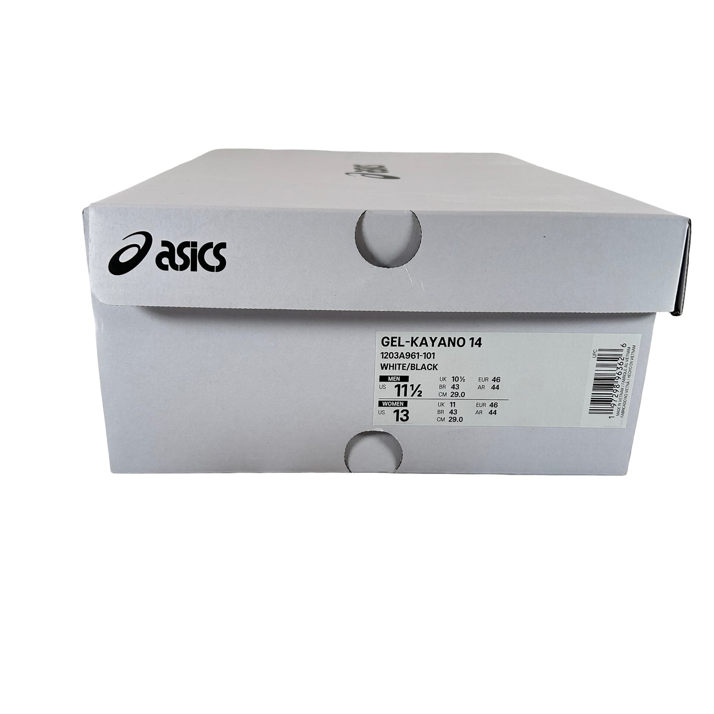 1203A961 101 ASICS Gel-Kayano 14 JJJJound White Blue [USED] - 11.5 M (Used)