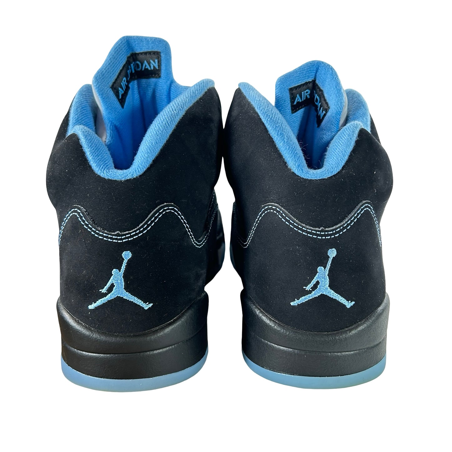 DD0587 008 Jordan 5 Retro Black University Blue (2026) [USED] - 10.5 M (Used)