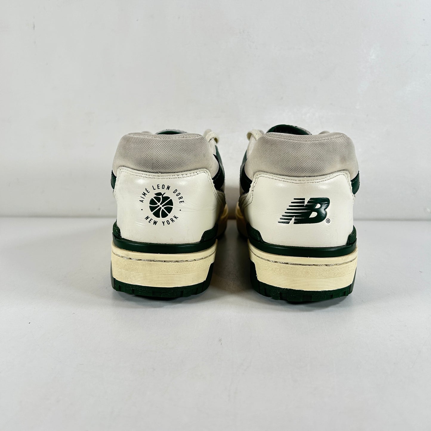BB550ALD New Balance 550 Aime Leon Dore White Green [USED] - 9.5 M (Used)