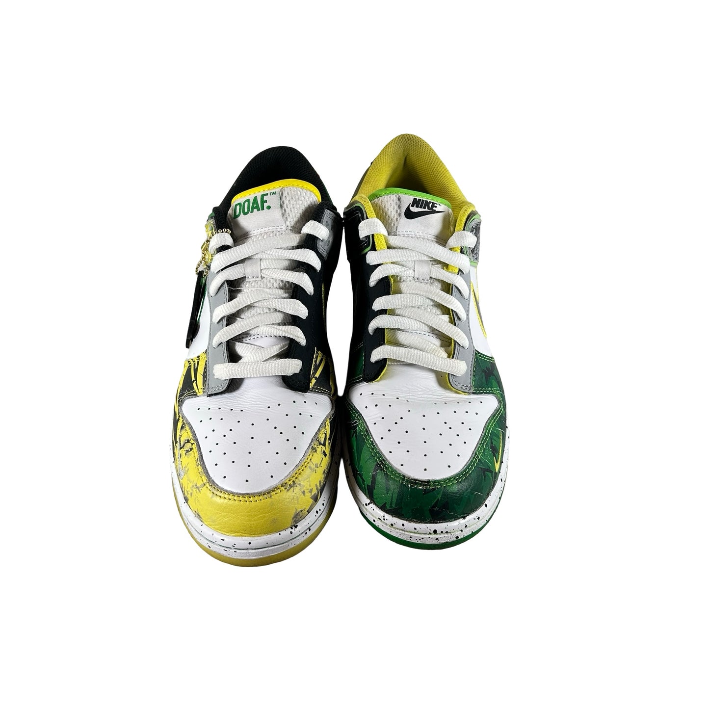 HV1454 100  Nike Dunk Low What the Duck Away University of Oregon PE [USED] - 10 M (Used2)
