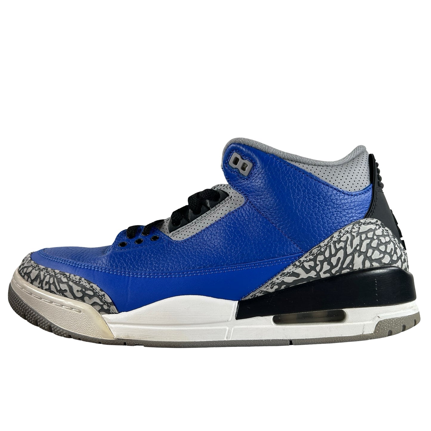 CT8532 400 Jordan 3 Retro Varsity Royal Cement [USED] - 10.5 M (Used) (Replace Box)