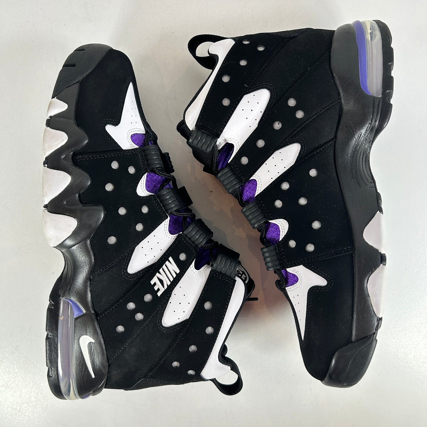 FQ8233 001 Nike Air Max 2 CB '94 OG Black White Purple [USED] - 9.5 M (Used)