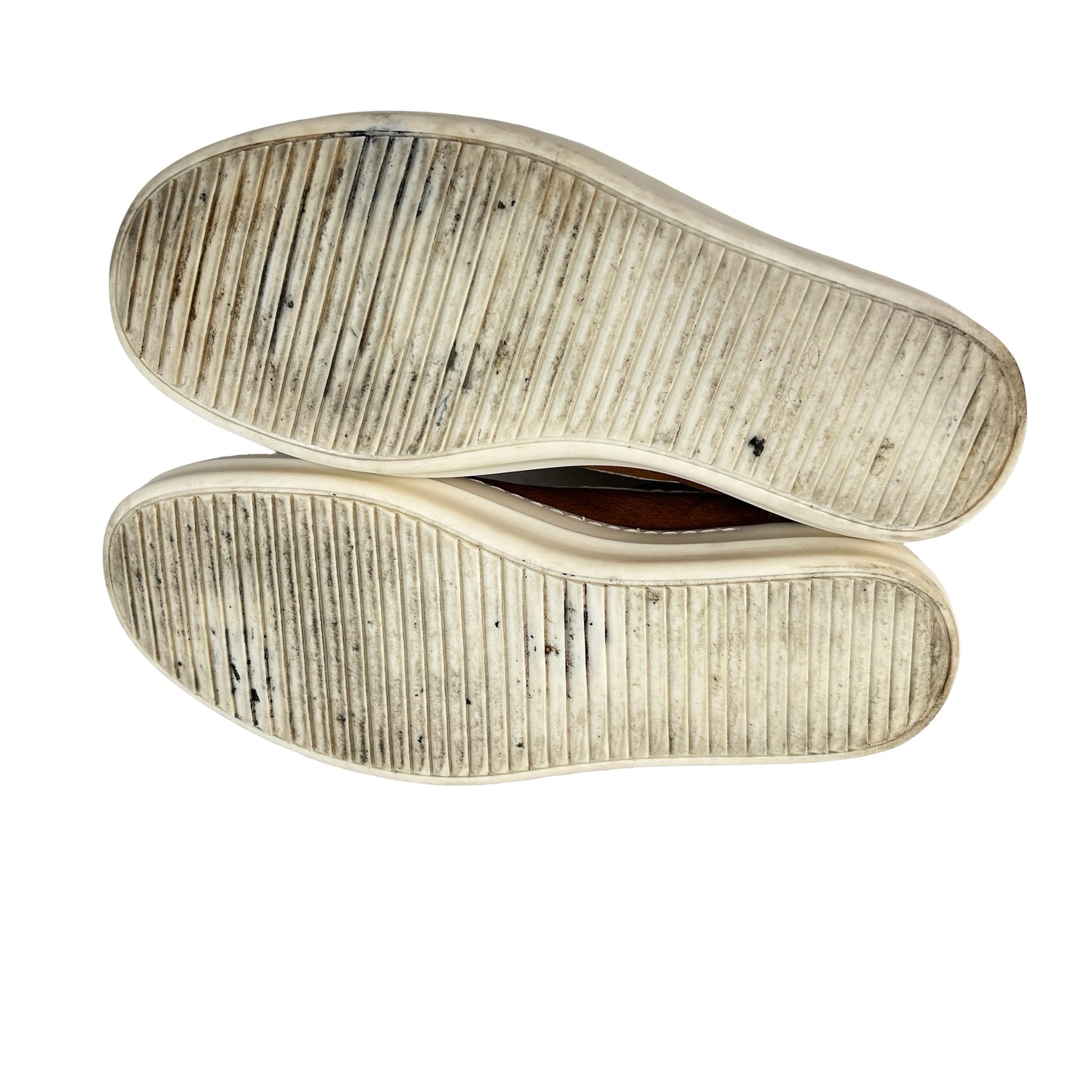 RU01D3897 LBKLCO Rick Owens Lido Vintage Sneaker Clay Milk [USED] - 10 M (Used)