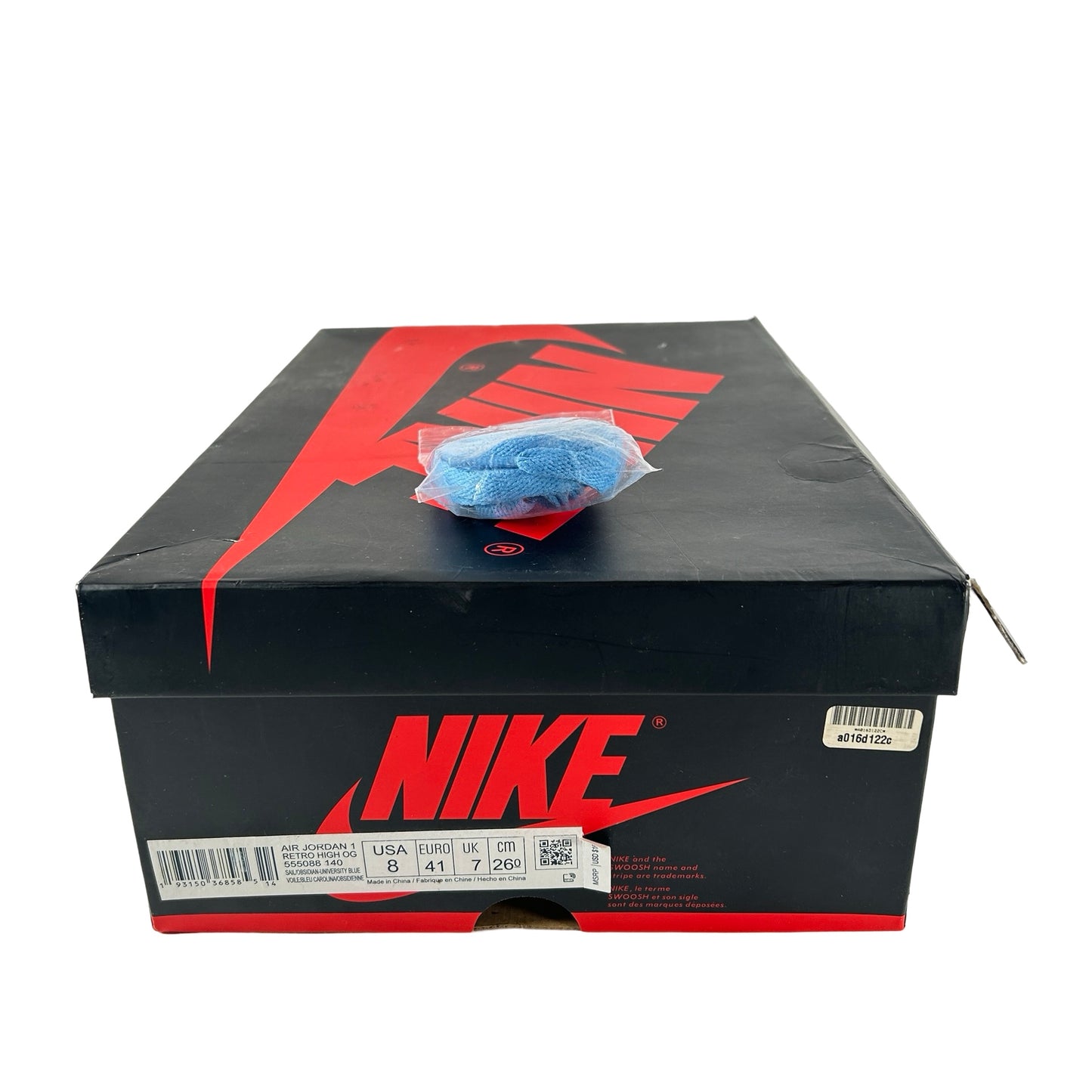 555088 140 Jordan 1 Obsidian UNC [USED] - 8 M (Used)