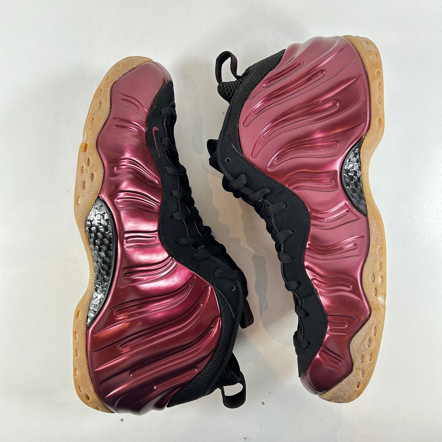 314996 601 Nike Air Foamposite One Maroon [USED] - 11 M (VNDS) (Replace Box)