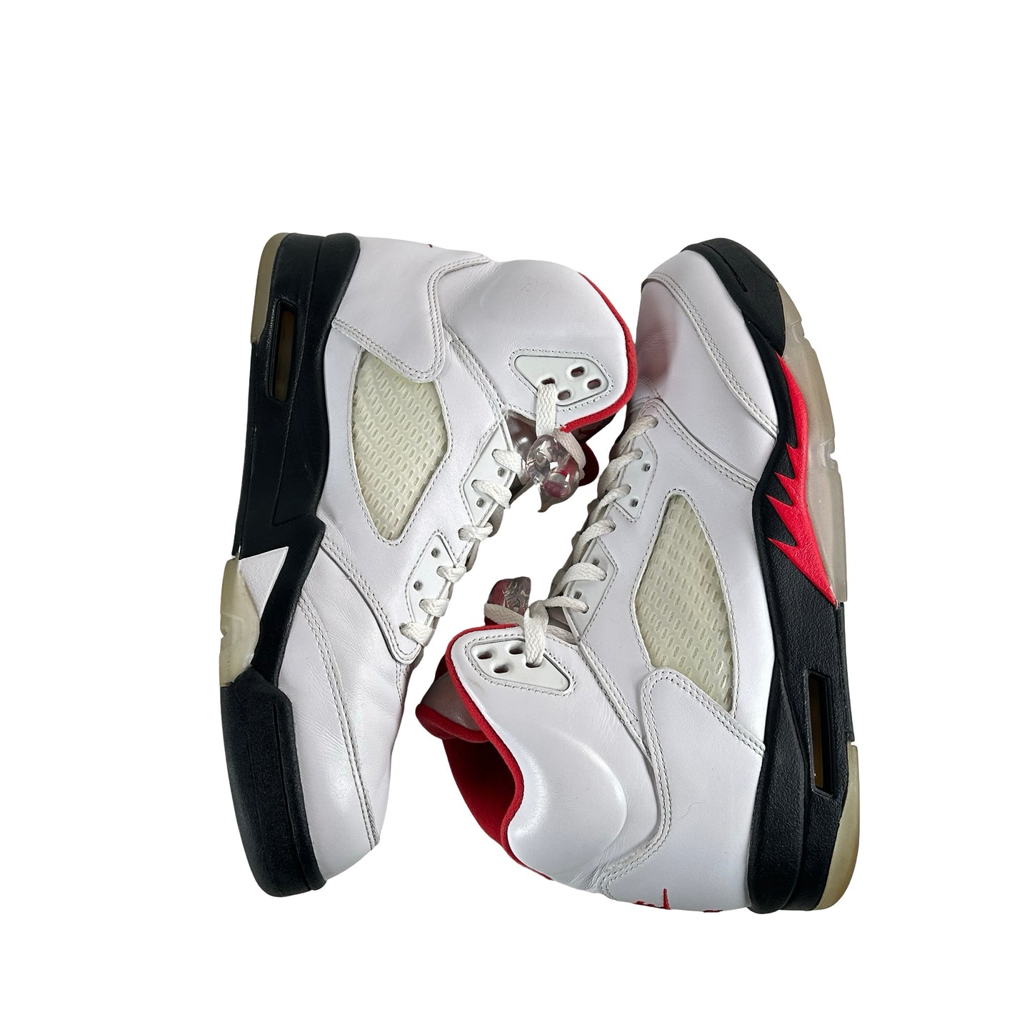 DA1911 102 Jordan 5 Retro Fire Red Silver Tongue (2020) [USED] - 11 M (Used3)