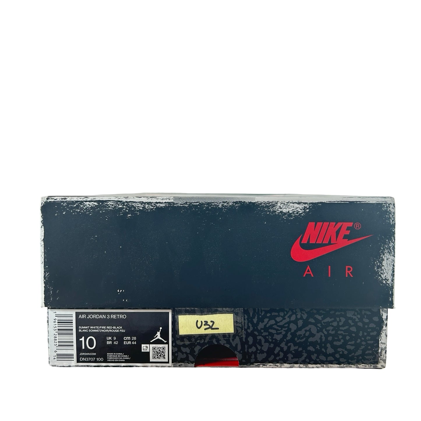 DN3707 100 Jordan 3 Retro White Cement Reimagined [USED] - 10 M (Used32)