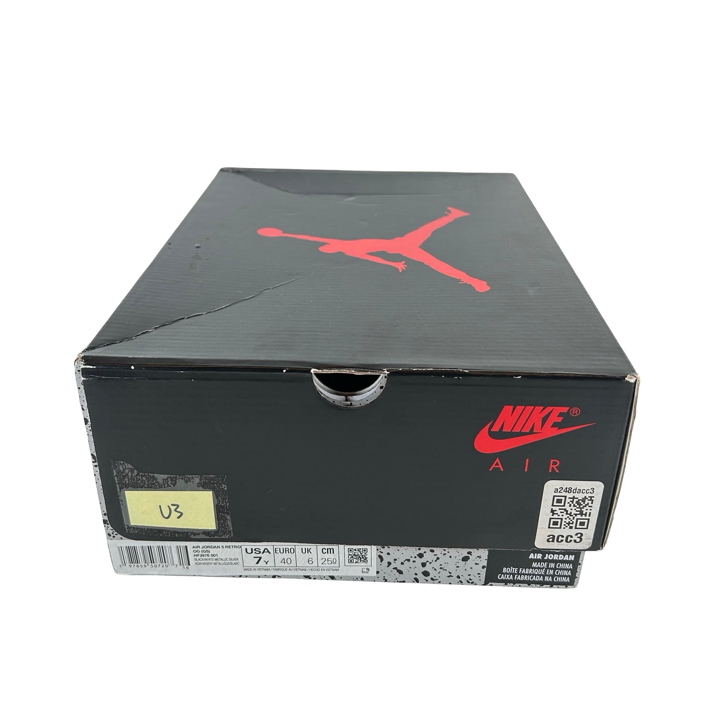 HF3976 001 Jordan 5 Retro OG Black Metallic Reimagined (GS) [USED] - 7 Y (Used3)