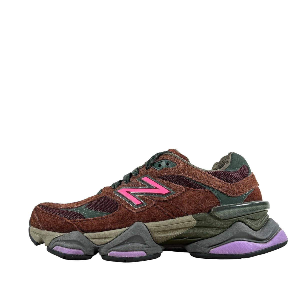U9060BUR New Balance 9060 Rich Oak Burgundy [USED] - 6.5 M (Used) (No Box)