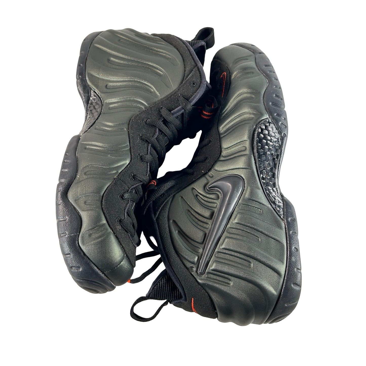 624041 304 Nike Air Foamposite Pro Sequoia [USED] - 13 M (Used) (No Box)