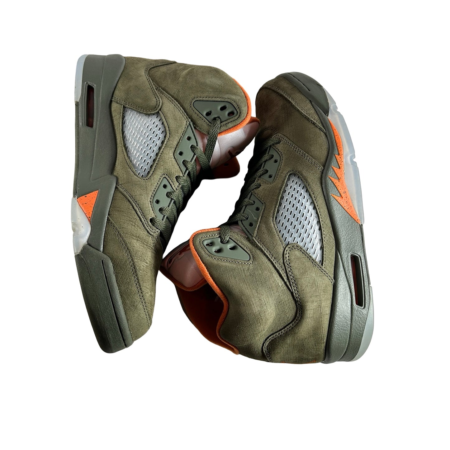 DD0587 308 Jordan 5 Retro Olive (2024) [USED] - 10 M (Used)