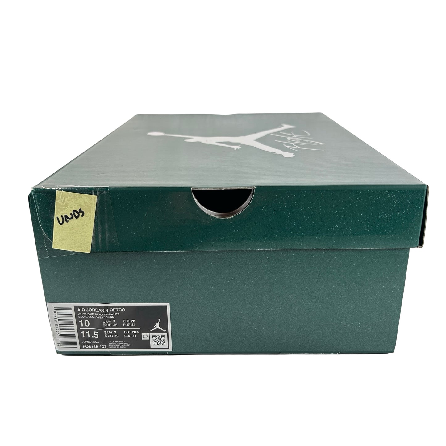 FQ8138 103 Jordan 4 Retro Oxidized Green [USED] - 10 M (VNDS)