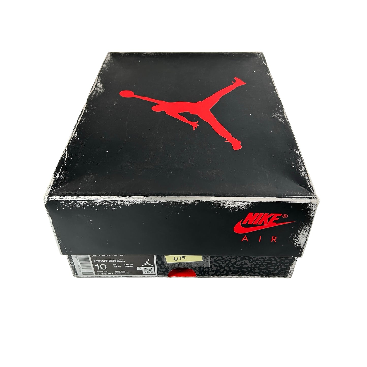DN3707 100 Jordan 3 Retro White Cement Reimagined [USED] - 10 M (Used15)