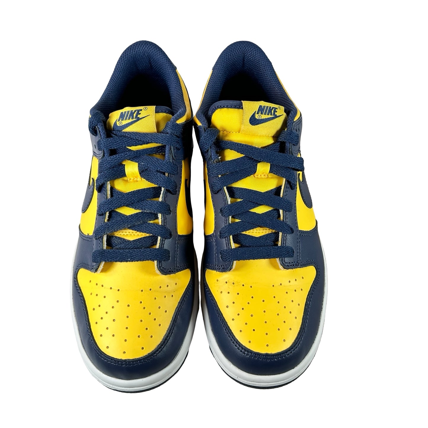 CW1590 700 Nike Dunk Low Michigan (2021) (GS) - 7 Y (Used) (No Box)
