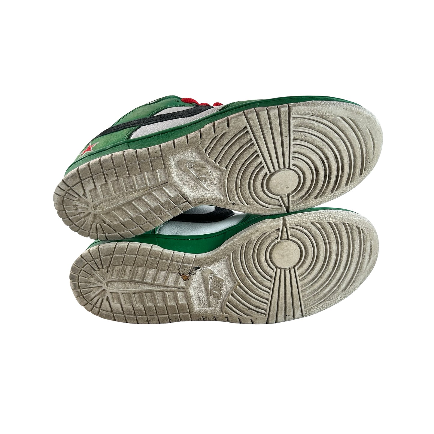 304292 302 Nike SB Dunk Low Heineken [USED] - 10 M (Used) (No Box)