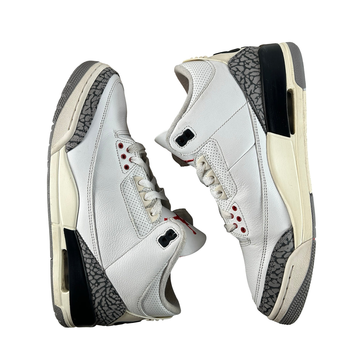 DN3707 100 Jordan 3 Retro White Cement Reimagined [USED] - 10 M (Used43)
