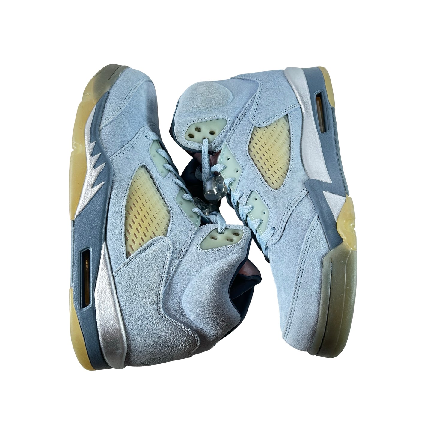 DD9336 400 Jordan 5 Retro Bluebird (Women's) - 12W / 10.5 M (YELLOWING) (NO BOX)
