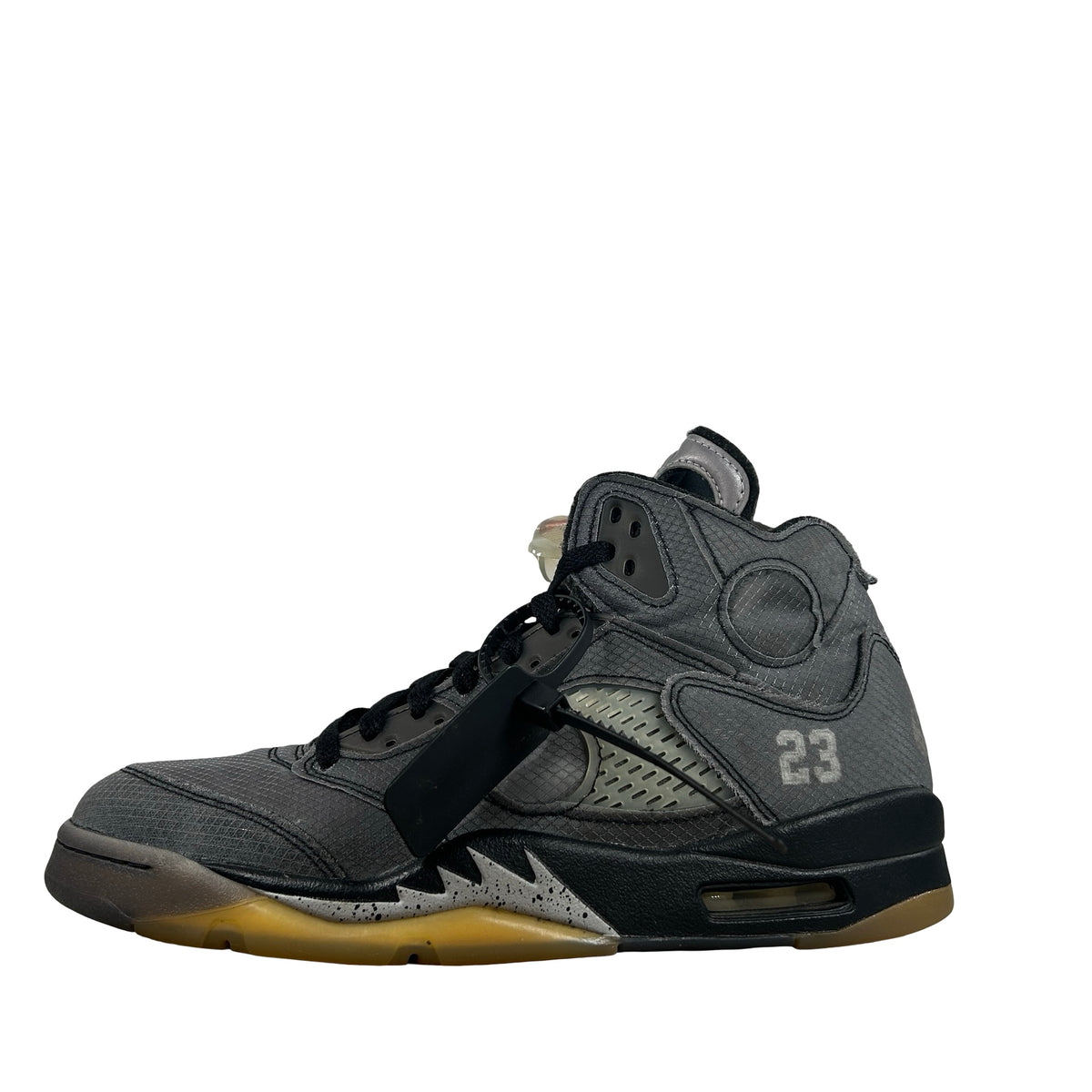 CT8480 001 Jordan 5 Off-White Black [USED] - 9 M (Used13)
